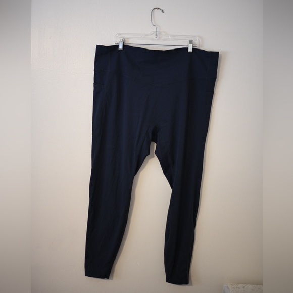 Halara Navy Blue High-Waisted Leggings – UltraSculpt Compression Size 3X - EUC - Picture 4 of 8